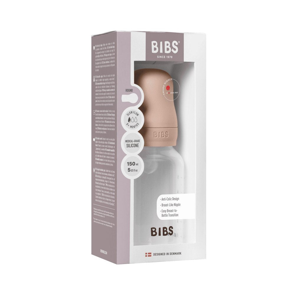 BIBS Vauvan tuttipullo 150ml blush.