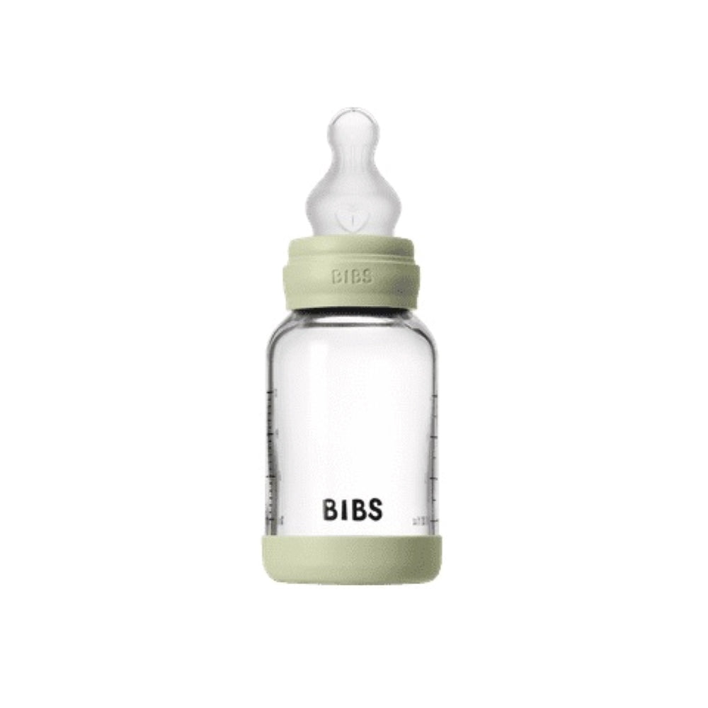BIBS Lasinen tuttipullo (120ml), Sage