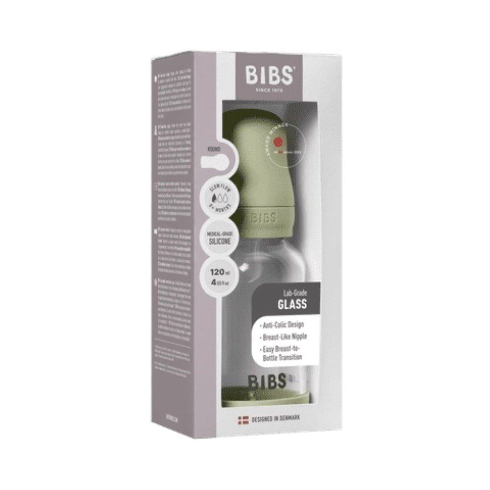BIBS Lasituttipullo vauvalle (120ml), Sage