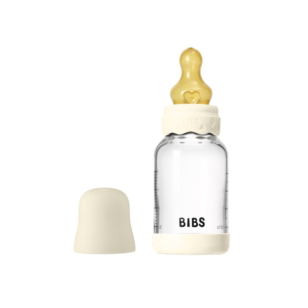 BIBS lasinen tuttipullo Boheme, Ivory.
