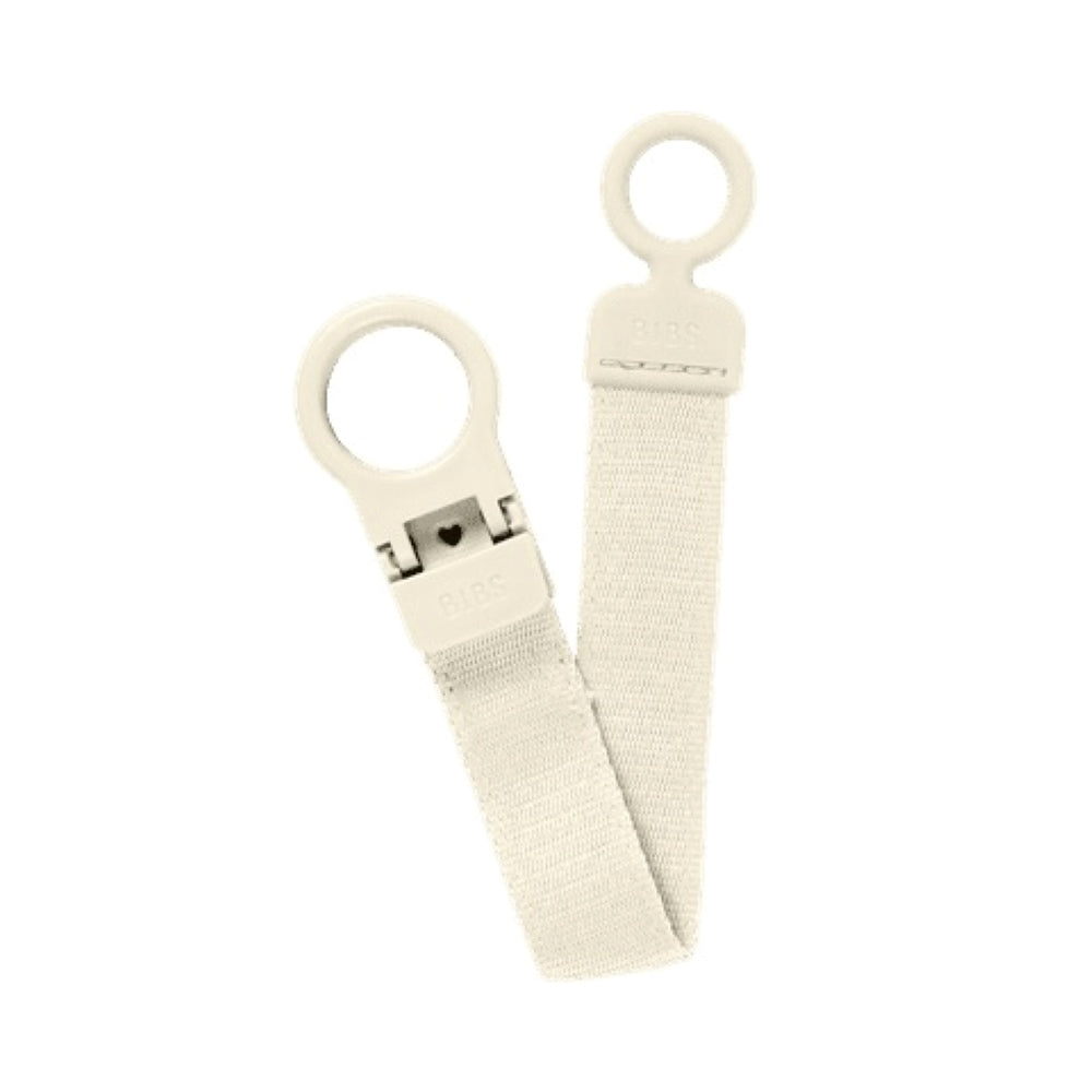 BIBS tuttinauha clip loop, Ivory.