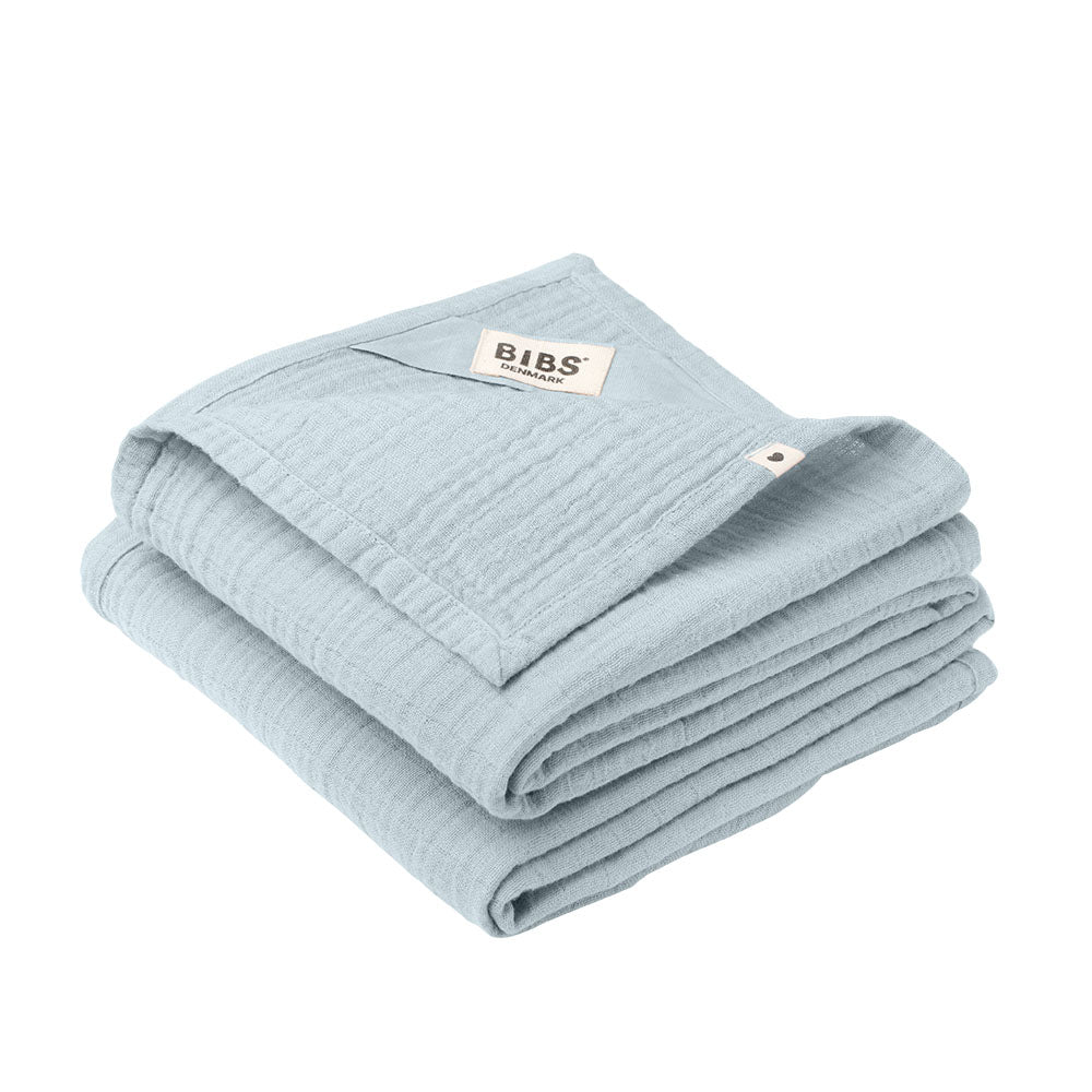 BIBS harsot (70x70cm), baby blue.