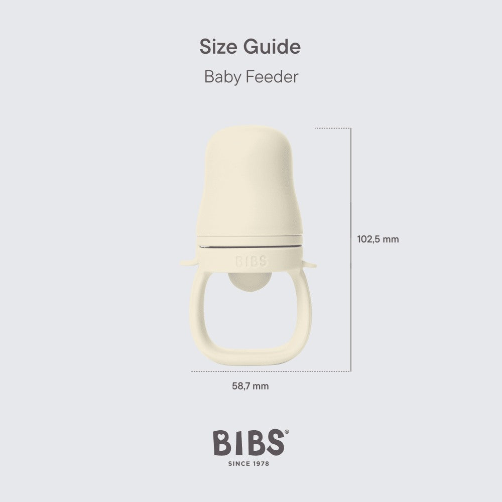 BIBS maistelututin koko.