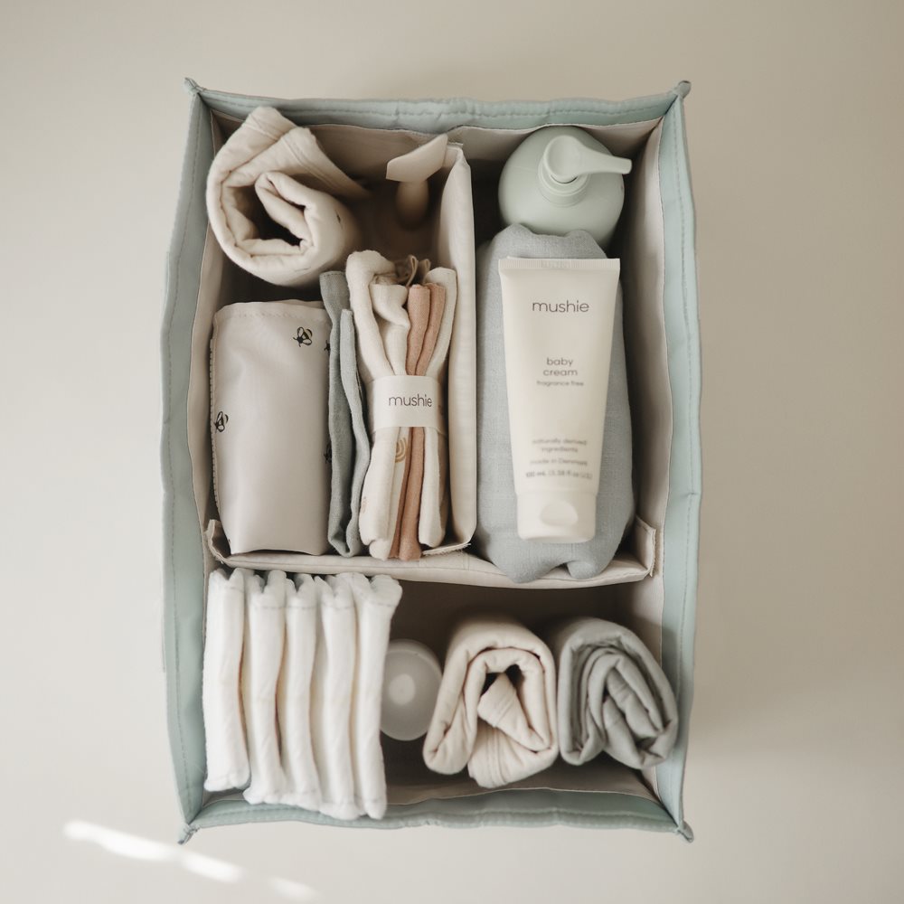 MUSHIE Hoitolaukku Diaper Caddy - Roman Green
