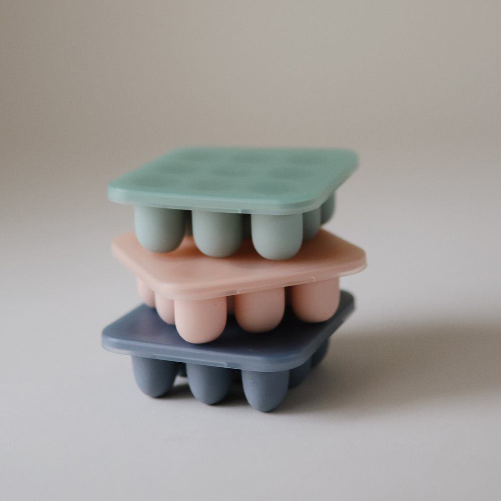 MUSHIE Pakastusmuotti vauvanruoalle (pieni) - Blush