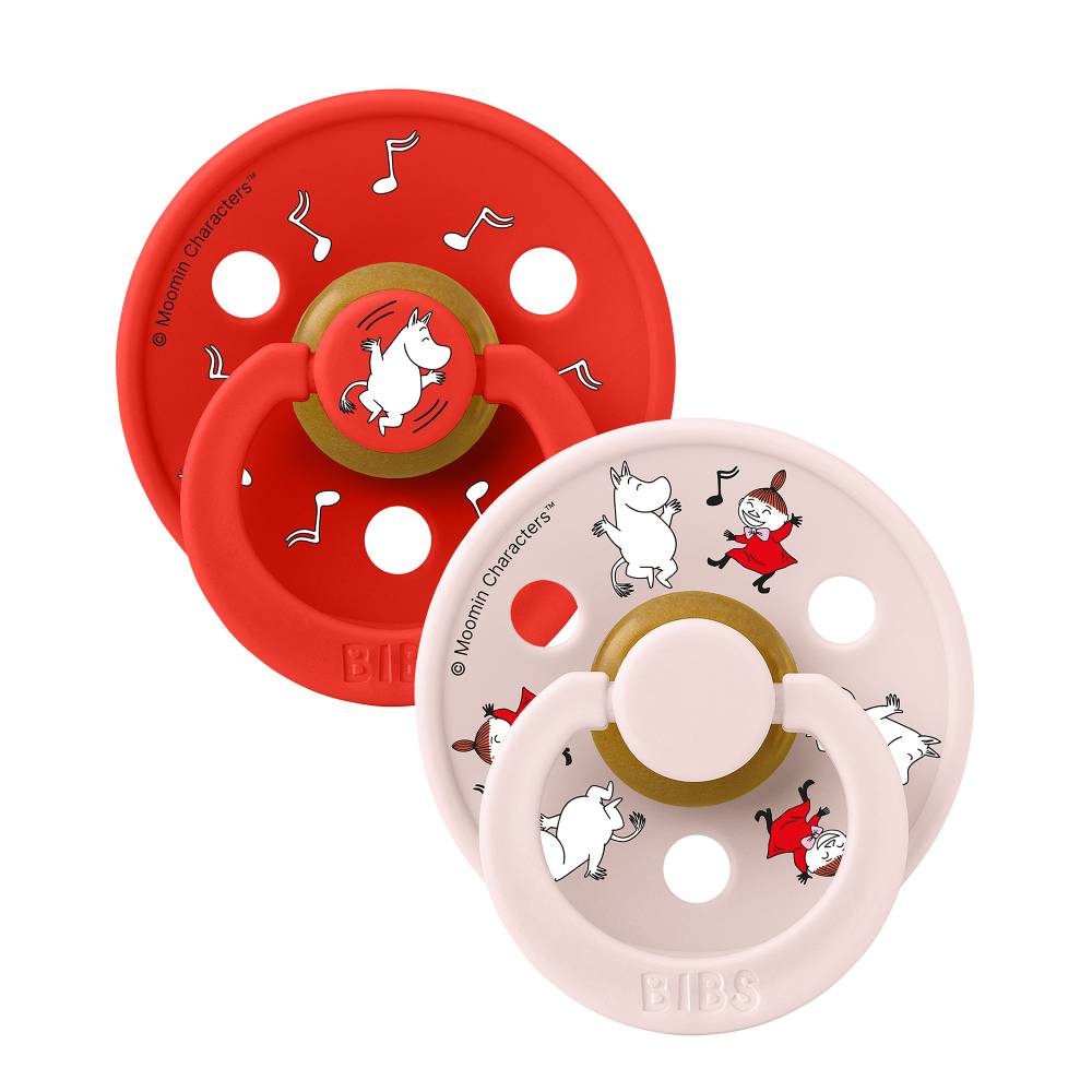 BIBS Muumitutit, Candy Apple/Petal.