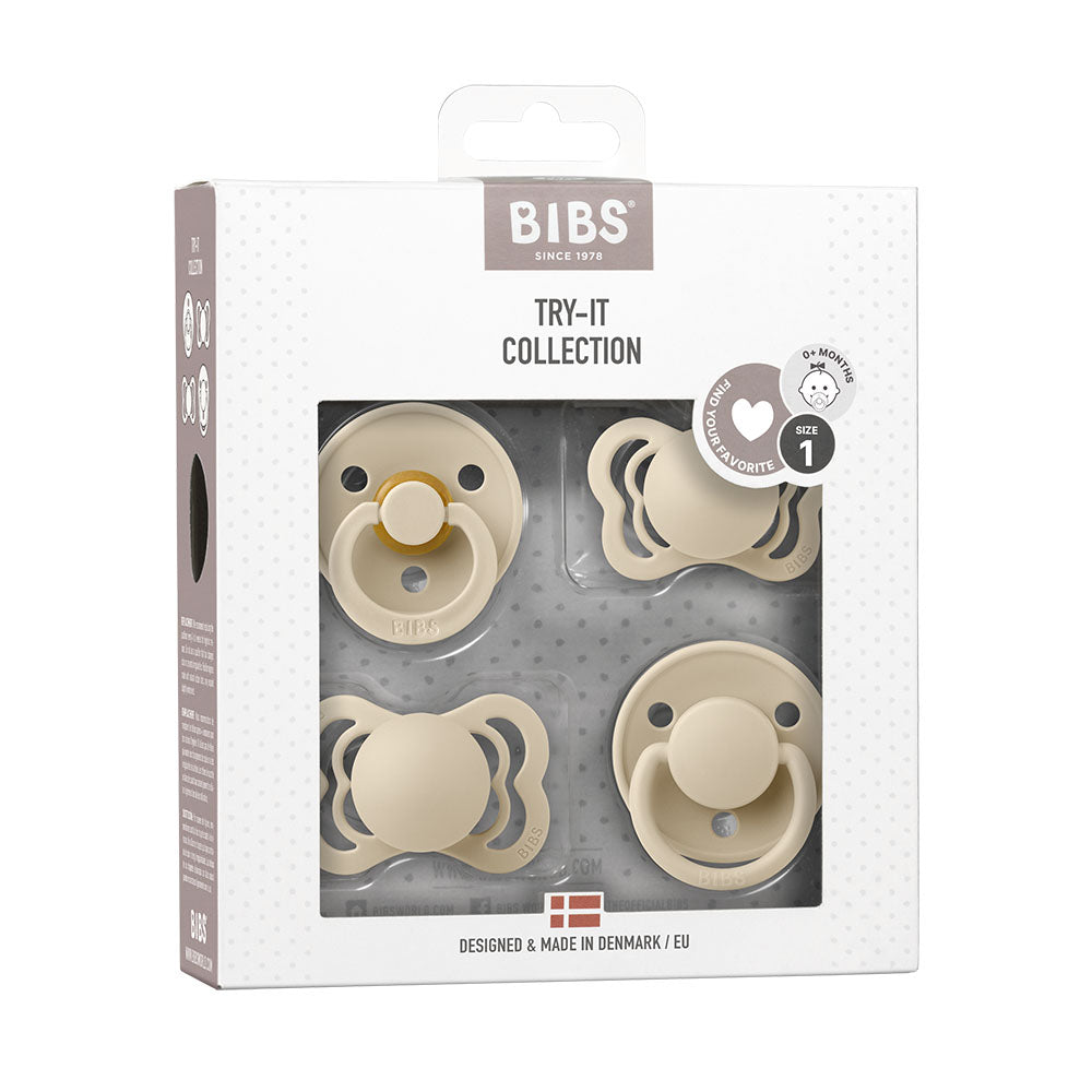 BIBS Try it tuttikokoelma vanilla.