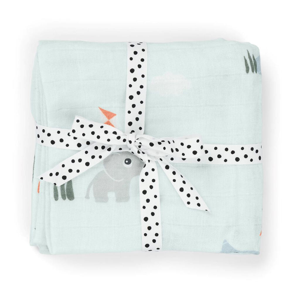 DONE BY DEER Harsot 2-pack (65x65cm) Playground - Blue