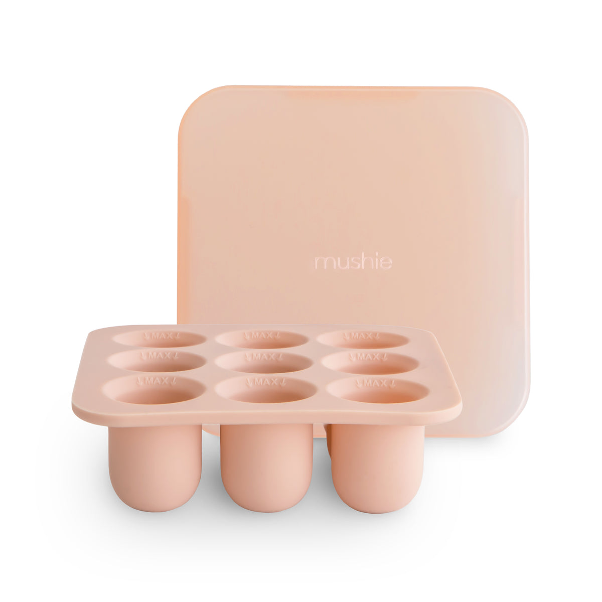 MUSHIE Pakastusmuotti vauvanruoalle (pieni) - Blush