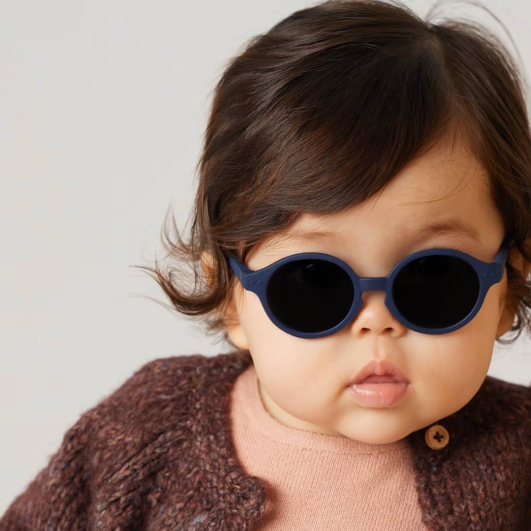 IZIPIZI Aurinkolasit Baby #D (0-3v) - Denim Blue
