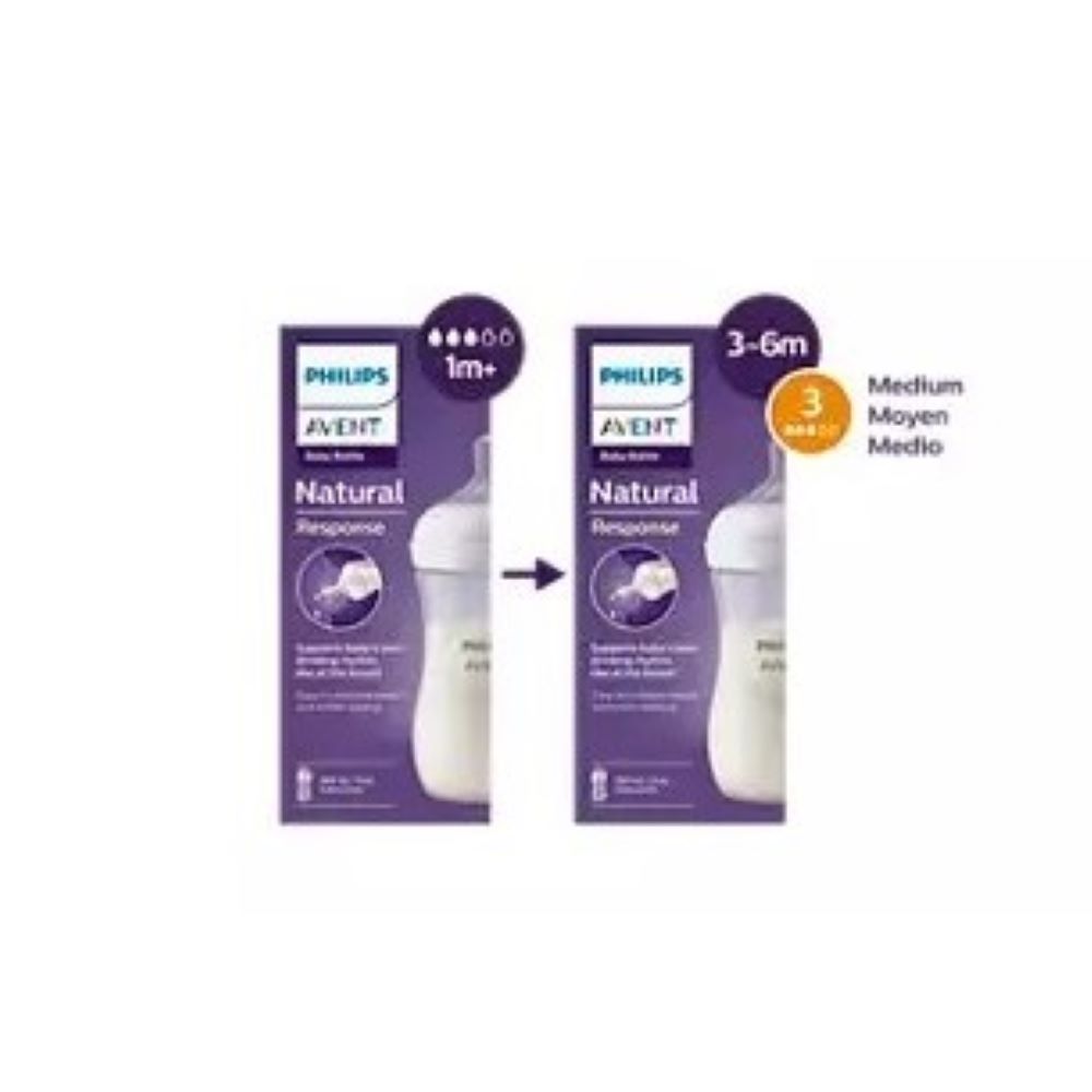 PHILIPS AVENT Natural response tuttipullo (260ml) - Koala